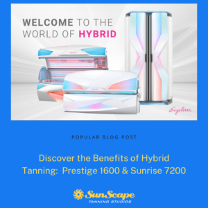Hybrid Tanning - Combination of UV and Red Light Therapy Blog Post Cover Image