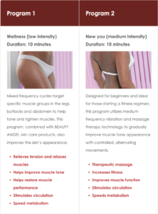 Vibration Plate Programs with Red Light Therapy